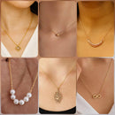 Surat Jewel Elegant Austrian Stone Assorted Design Chain Pendant