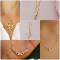 Surat Jewel Elegant Austrian Stone Assorted Design Chain Pendant