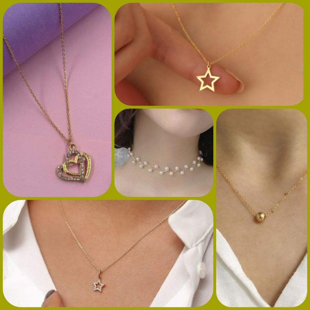 Surat Jewel Elegant Austrian Stone Assorted Design Chain Pendant