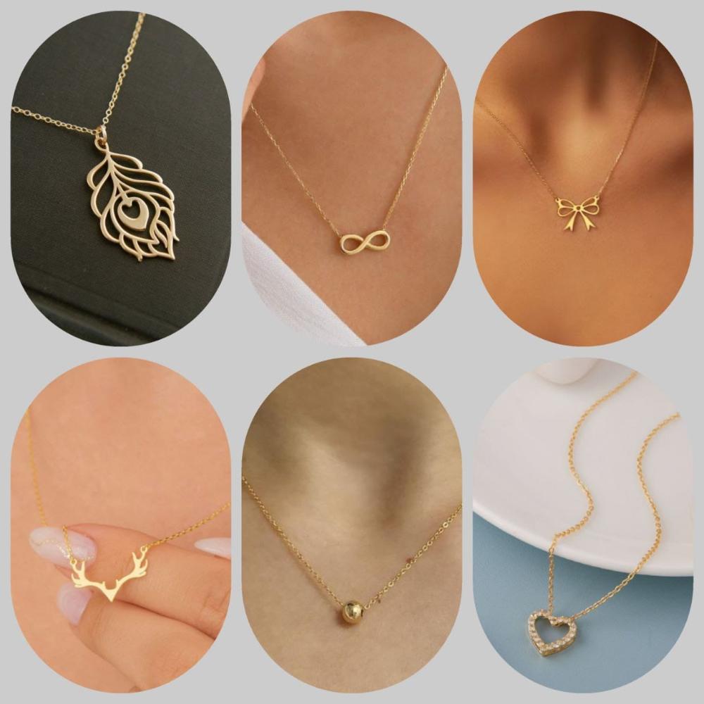 Surat Jewel Elegant Austrian Stone Assorted Design Chain Pendant