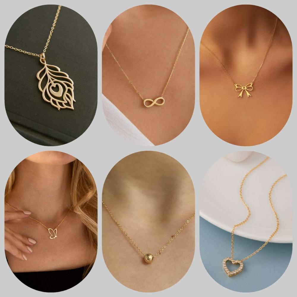 Surat Jewel Elegant Austrian Stone Assorted Design Chain Pendant