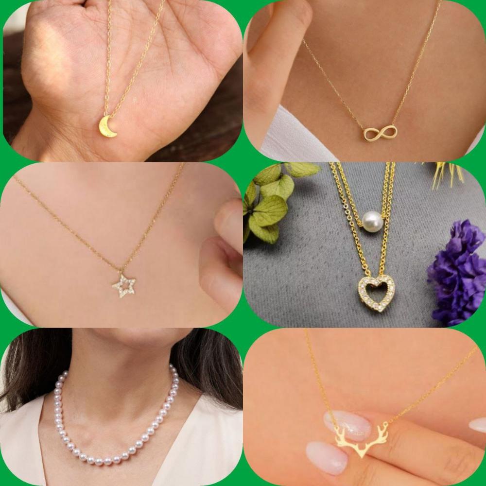 Surat Jewel Elegant Austrian Stone Assorted Design Chain Pendant