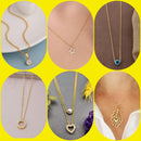 Surat Jewel Elegant Austrian Stone Assorted Design Chain Pendant