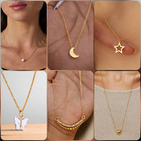 Surat Jewel Elegant Austrian Stone Assorted Design Chain Pendant