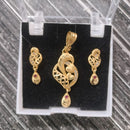 Santosh Chudighar Shimmering Austrian Stone Pendant Set