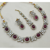 ZF Collection Premium Crystal And Austrian Stone Necklace Set