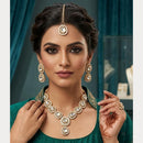 ZF Collection Elegant Kundan StoneNecklace Set