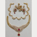 ZF Collection Sparkling American Diamond Necklace Combo Set