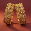 ZF Collection Designer Pota Stone Openable Bangles Set 