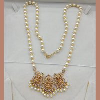 ZF Collection Royal Austrian Stone And Pearl Temple Necklace