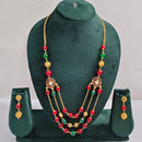ZF Collection Traditional Beads Long Necklace Set