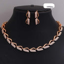 Ridhi Art Jewellery Royal Crystal And Austrian Stone Designer Necklace Set