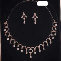 Ridhi Art Jewellery Royal Crystal And Austrian Stone Designer Necklace Set