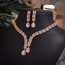 Ridhi Art Jewellery Royal Crystal And Austrian Stone Designer Necklace Set