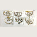 Ridhi Art Jewellery Luxury Pota Stone meenakari Necklace Set