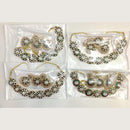 Ridhi Art Jewellery Luxury Pota Stone meenakari Necklace Set