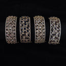 Ridhi Art Jewellery Sparkling American Diamond And Austrian Stone Openable Bracelet