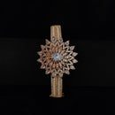 Ridhi Art Jewellery Sparkling American Diamond And Austrian Stone Openable Bracelet