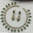 Ridhi Art Jewellery Glamorous American Daimond Necklace Set
