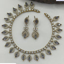 Ridhi Art Jewellery Glamorous American Daimond Necklace Set