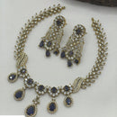 Ridhi Art Jewellery Glamorous American Daimond Necklace Set
