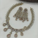 Ridhi Art Jewellery Glamorous American Daimond Necklace Set
