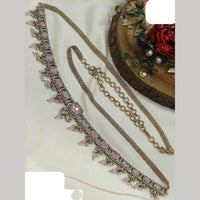Ridhi Art Jewellery American Daimond And Beads Designer Kamarband for Women