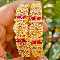 Royal Art Premium Finish Pota Stone Festive Bangles Set