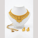 Kishi Jewels Traditional Gold Plated Choker Necklace Set (Pack of 6)
