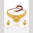 Kishi Jewels Traditional Gold Plated Choker Necklace Set (Pack of 6)
