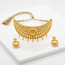 Kishi Jewels Traditional Gold Plated Choker Necklace Set (Pack of 6)