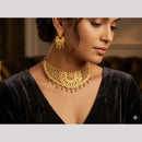 Kishi Jewels Traditional Gold Plated Choker Necklace Set (Pack of 6)