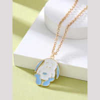 Viraasi Cute Enamel Chain Pendant for Girls