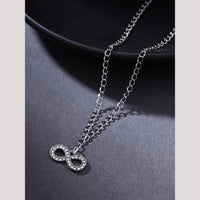 Viraasi Designer Austrian Stone Embellished Chain Pendant Girls & Women