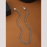 Viraasi Classic Silver Plated Chain For Men
