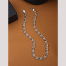 Viraasi Classic Silver Plated Chain For Men