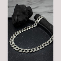 Viraasi Classic Silver Plated Chain For Men