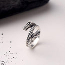 Viraasi Oxidised Plated Men's Statement Ring