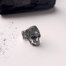 Viraasi Oxidised Plated Men's Statement Ring
