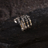 Viraasi Oxidised Plated Men's Statement Ring