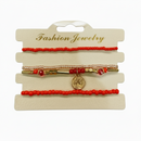 Urthn Elegant Charm and Pearl Bracelet Combo For women(Pack of 3)