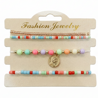 Urthn Elegant Charm and Pearl Bracelet Combo For women(Pack of 3)