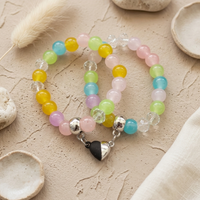 Urthn Eternal Bond Magnetic Couple Bracelet Set