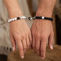 Urthn Eternal Bond Magnetic Couple Bracelet Set (Set of 6)