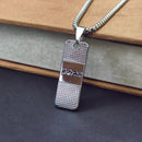 Urthn Silver Plated Ram Chain Pendant - 1404626 (Pack Of 6)