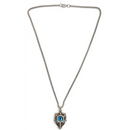 Urthn Mystic Dragon Eye Amulet Chain pendant for Mens(Pack of 6)