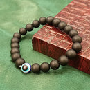 Urthn Black Beads Evil Eye Bracelet -1404790 (Pack Of 6)