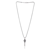 Urthn Oxidized Silver Plated Spiritual Gada Locket Pendant (Pack Of 6)