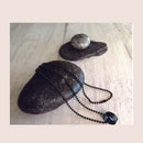 Urthn Black Ring Chain for Men & Boys (Pack Of 6)