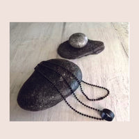 Urthn Black Ring Chain for Men & Boys (Pack Of 6)